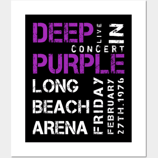 Deep purple Posters and Art